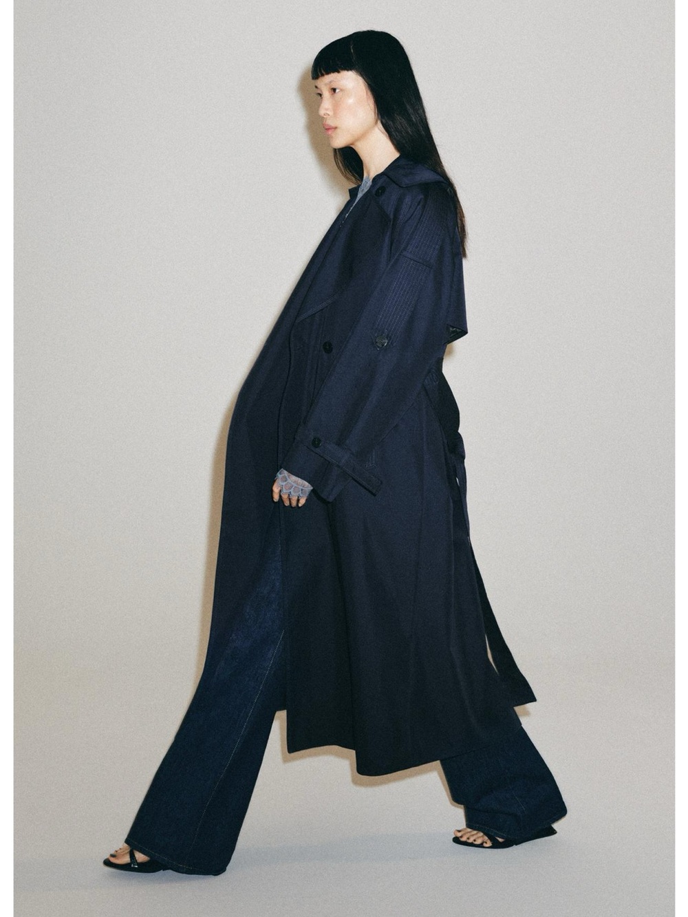 ZARA Oversized Belted Trench Coat